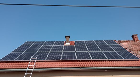 9,62kWp napelem rendszer kivitelezés Kunbaja