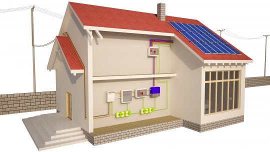 napelemes ház