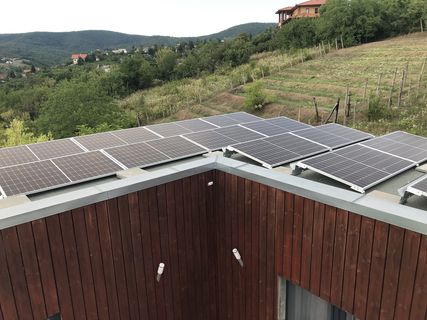 11,1kWp napelem rendszer kivitelezés Pécs