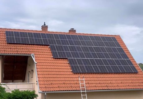 8,1kWp napelem rendszer kivitelezés Pécs